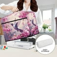 thumbnail image 5 of SEANATIVE Cherry Blossom Sewing Machine Cover Hummingbird Sewing Machine Dust Cover Aesthetic Sewing Machine Cover Dust Cover Compatible with Standard Sewing Machine, 5 of 7