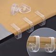 thumbnail image 5 of 12PCS Tablecloth Fastener Clip Portable and Durable Clear Plastic ABS Table Skirt Tablecloth Fixer, 5 of 5
