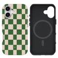 thumbnail image 1 of Funda de teléfono uColor compatible con iPhone 16 de 6.1 pulgadas, verde, 1 of 7