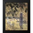 thumbnail image 2 of Gauguin, Paul 15x18 Black Modern Framed Museum Art Print Titled - Man Gathering Fruit Cuisine, 2 of 5