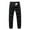 Black, variant on Xzbqbs Men's Work Pants Casual Flat Front Tapered Lightweight Tactical Cargo Pants Classic Straight Cuffed Pants for Hiking Outdoor