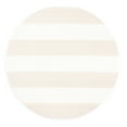 thumbnail image 2 of TOWN & COUNTRY BASICS Cabana Stripe Indoor Outdoor Placemats 4-Pack Set, Reversible and Easy Clean, Natural/White, 15" Round, 2 of 13