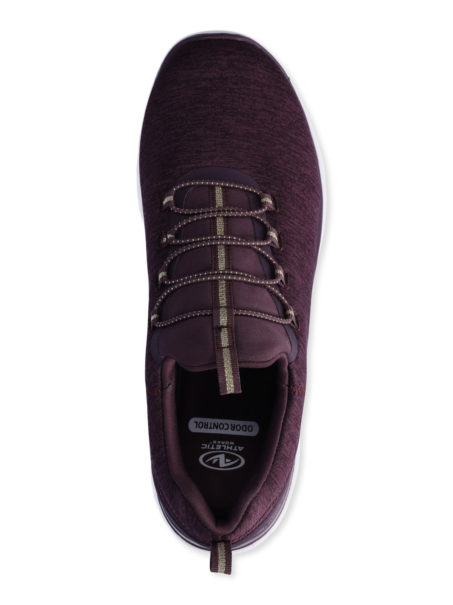 Athletic Works Women's Bungee Slip On Sneakers, Wide Width Available