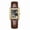 Gold shell black face brown belt, variant on Men's waterproof luminous domineering quartz watch