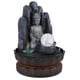 thumbnail image 1 of Fuentes de Buda de Mesa BuyweekMX Decoración de Fuente de Escritorio Resina 220V, 1 of 5