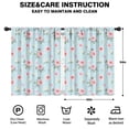 thumbnail image 2 of Pioneer Flower Floral Print Pattern Teens Curtains,Teens Insulated Curtains Set Of 2,Bedroom Essentials,Toddler Room Decor 42"x54", 2 of 5