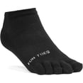 thumbnail image 3 of FUN TOES Women Toe Socks Barefoot Running Socks Size 9-11 Value Pack of 5 Pairs, 3 of 4
