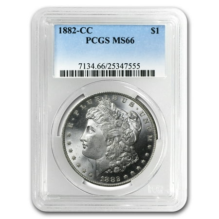 - 1882-CC Morgan Dollar MS-66 PCGS