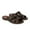 Brown, variant on Okabashi Cross Strap Women's Sandals-Black-M