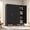 61''Black + Steel, variant on 71" H 2-Door Black Metal Storage Cabinet with Lock, Adjustable Shelves, Tall Locker for Bedroom, Living Room, Kitchen