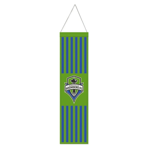 WinCraft Seattle Sounders FC Wool Primary Logo Banner