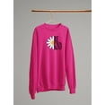 thumbnail image 3 of Be Kind Daisy Sweatshirt Women -Image by Shutterstock, Female 5X-Large, 3 of 4