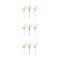 thumbnail image 3 of kurtrusly 3x Low Maintenance Artificial Flowers Enjoy Beautiful Decor Without Hassle orange 3Set, 3 of 6