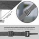 thumbnail image 4 of Wind Protection For Large Cantilever Parasols - Adjustable Wind Lock For Cantilever Parasols Wind Lock With Hooks And Triangle Eyelets(1 Set, Black) G, 4 of 5