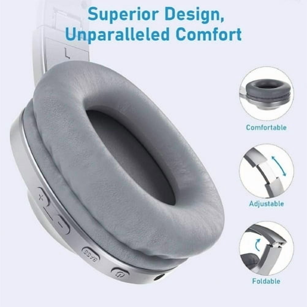 Wireless Headphones for Samsung Galaxy Z Fold5/Flip5 Phones - Foldable Headset w Mic Hands-free Earphones Q1P Compatible With Galaxy Z Fold5/Flip5