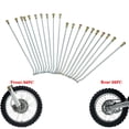 thumbnail image 3 of Motorcycle Wheel Wire Spoke Nipples 36 Pieces 21Fron Inches 18 19Rear Bicycle Caps For CRF 125 250 450 BOSUER M2M4M6 KAYO K6 T6, 3 of 7