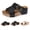 Black, variant on Women's Bohemian Studded Cork Wedges, Open Toe Adjustable Strap Platform Sandals, Trendy Summer Footwear for Date, Travel, Shopping Black 38