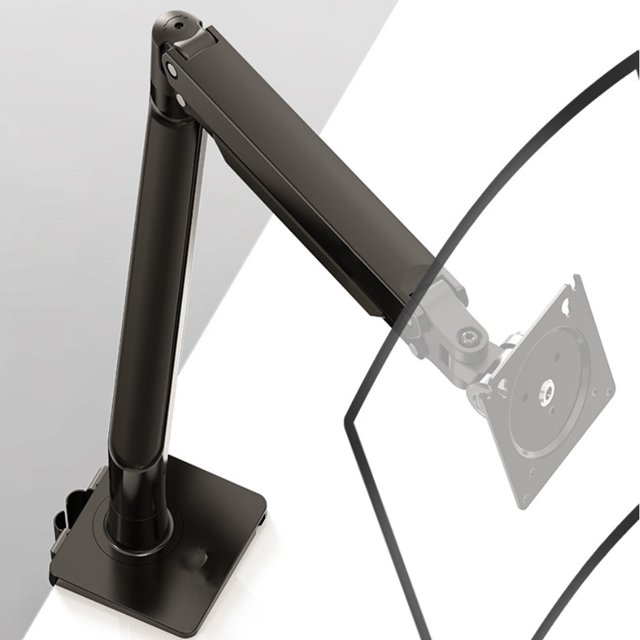 Support de Bureau pour Bras d'Affichage, Support de Bureau Rétractable pour Écran 27-40 Pouces