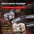 thumbnail image 4 of Waterproof COB LED MotionSensor Head Torch Headlight USB Rechargeable Head, 4 of 8