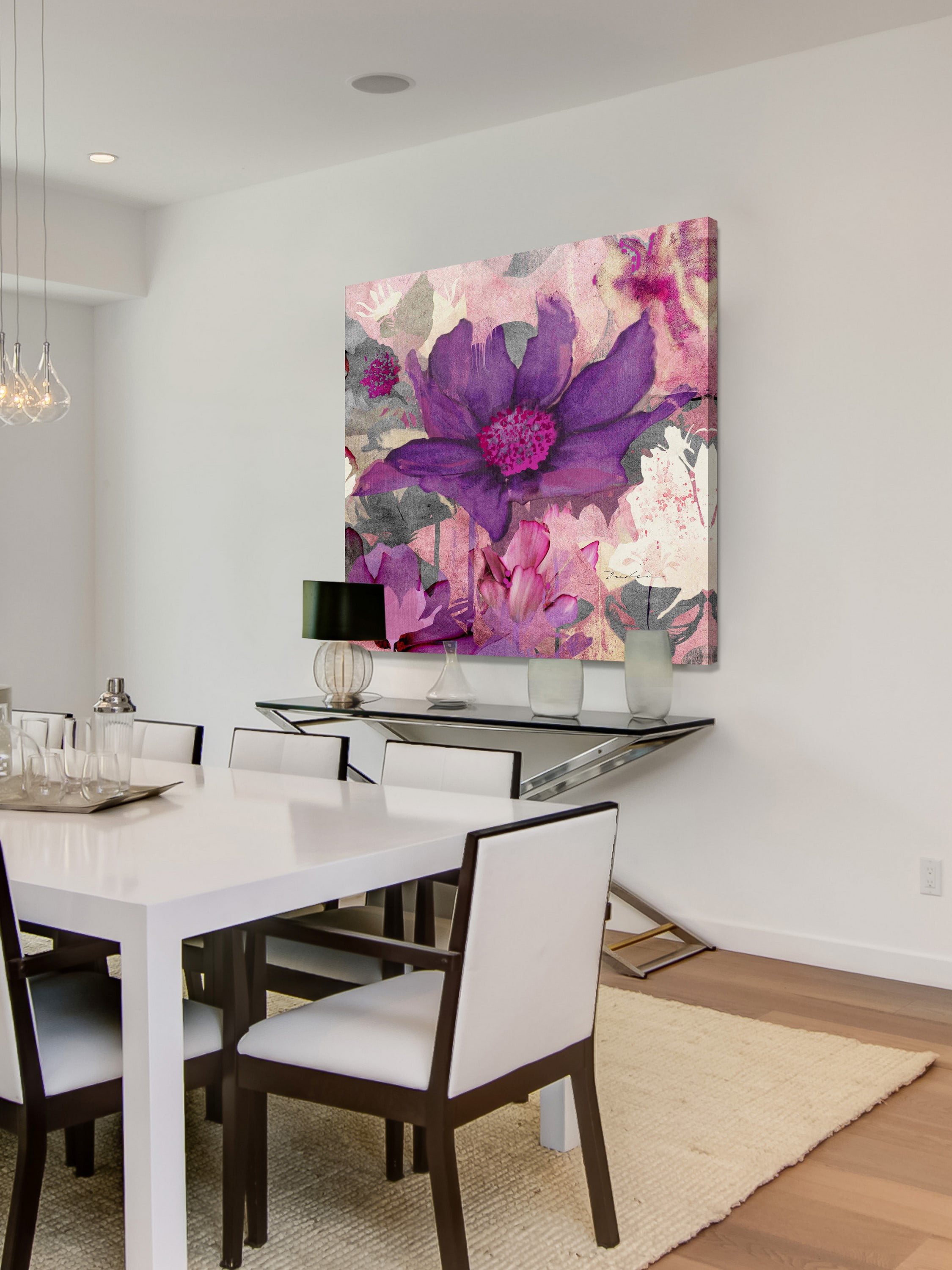 Marmont Hill 'Was Your Favorite Color' by Evelia Painting Print on Wrapped Canvas