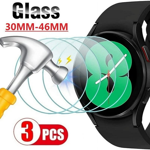 Protector de pantalla de vidrio templado para reloj inteligente, película de 33MM, 34MM, 35MM, 36MM, 37MM, 38MM, 39MM, 40MM, 41MM, 42MM, 44MM, 30MM-46MM