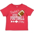 thumbnail image 3 of Inktastic Daddy's Little Football Fan Boys or Girls Toddler T-Shirt, 3 of 5