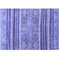 thumbnail image 1 of Ahgly Company Indoor Rectangle Abstract Blue Modern Area Rugs, 2' x 3', 1 of 4