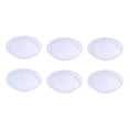 thumbnail image 3 of WHAMVOX  6 Pcs Pots Transparent Flower Holder Practical Flowerpot Tray Stylish, 3 of 8