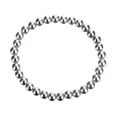 thumbnail image 3 of Pulsera de acero inoxidable elástica de material 303 con bola de acero de moda simple para hombre, 3 of 6