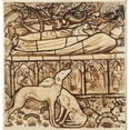 thumbnail image 2 of Sir Edward Coley Burne-Jones 20x21 Gold Ornate Framed and Double Matted Museum Art Print Titled - The Tomb of Tristram and Iseult, 2 of 4