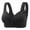 Black, variant on Women's Comfortable Front Button Without Steel Rings Large Size Back Without Marks Without Steel Rings Large Chest Show Small Bra Bras Strapless Backless Bra Compression Bras for Women Bra Pack for