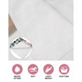 thumbnail image 6 of Spring Pink Roses Kitchen Dish Towels for Drying Dishes Set of 3, Pastoral Eucalyptus Black White Plaid Waffle Weave Microfiber Hand Tea Bathroom Towels Quick Dry & Absorbent Towel 12x12, 6 of 7