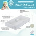 thumbnail image 3 of [Combo Pack] 4-Sided Waterproof Diaper Changing Pad, 30" with Bonus Washable White Terry Cover, 3 of 6
