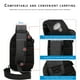 thumbnail image 4 of Bolso de pecho de gran capacidad Bolso bandolera Oxford para hombre, 4 of 5