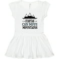 thumbnail image 3 of Inktastic Faith Can Move Mountains Girls Toddler Dress, 3 of 5