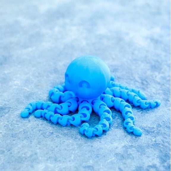 Clever Contraption Fidget Octopus – OctoKiss | Flexible Articulating Novelty for Teens and Adults