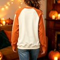 thumbnail image 5 of Hearthz Halloween Women's Knitted Sweaters Skeleton Holiday Print Sweater Womens Textured Knit Long Sleeve Crew Neck Pull Over Womens Sweaters, 5 of 6