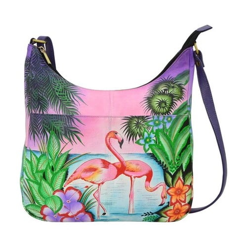 anuschka flamingo bag