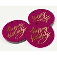 thumbnail image 3 of Inkdotpot Happy Holiday Bottle Tag Real Gold Foil Favor Hang Tags Pack Of 100, 3 of 7