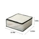thumbnail image 3 of Organizadores de armario y almacenamiento, caja de almacenamiento de plástico plegable para guardar debajo de la cama, bote de basura inodoro a prueba de humedad, adecuado para almohadas, abrigos, man, 3 of 8