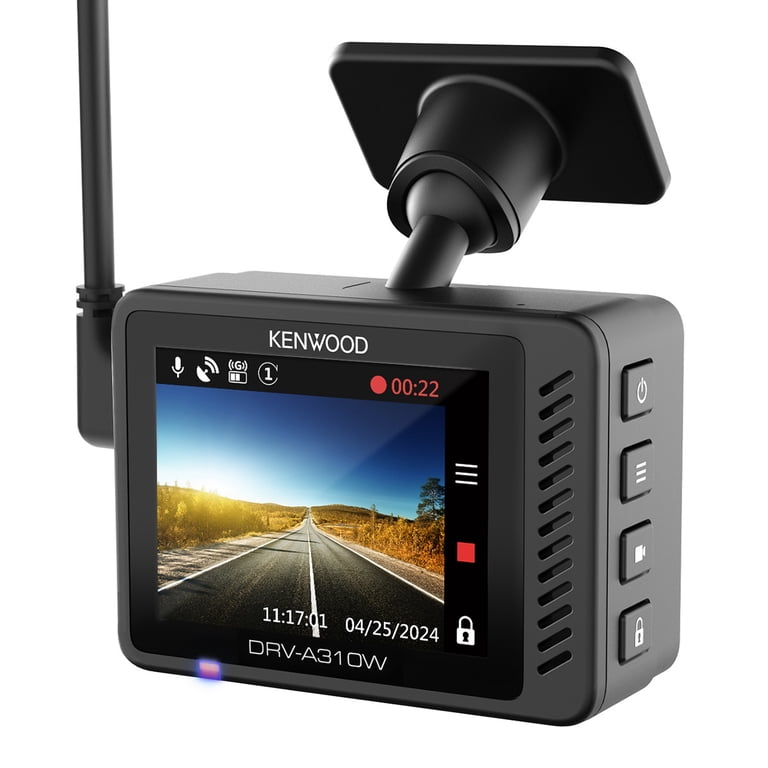 Kenwood DRV-A310W Front View HD Dash Cam - Walmart.com