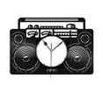 thumbnail image 2 of Amblelife Boombox Vinyl Wall Clock Unique Gift for Music Lovers Home Room Decoration Vintage Design Office Bar Room Home Decor, 2 of 8