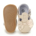 thumbnail image 6 of Otqutp Baby Girls Mary Jane Flats Toddler Non-Slip Bowknot Princess Wedding Dress Shoes Toddler PU Leather Baptism Shoes, 6 of 7