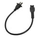 thumbnail image 5 of Cable de Extensión de Potencia IEC320 C5, Fuerte Durabilidad Nema 5-15P A IEC320 C5 Cable de Alimentación Retardante Para Computadoras Portátiles, 5 of 7