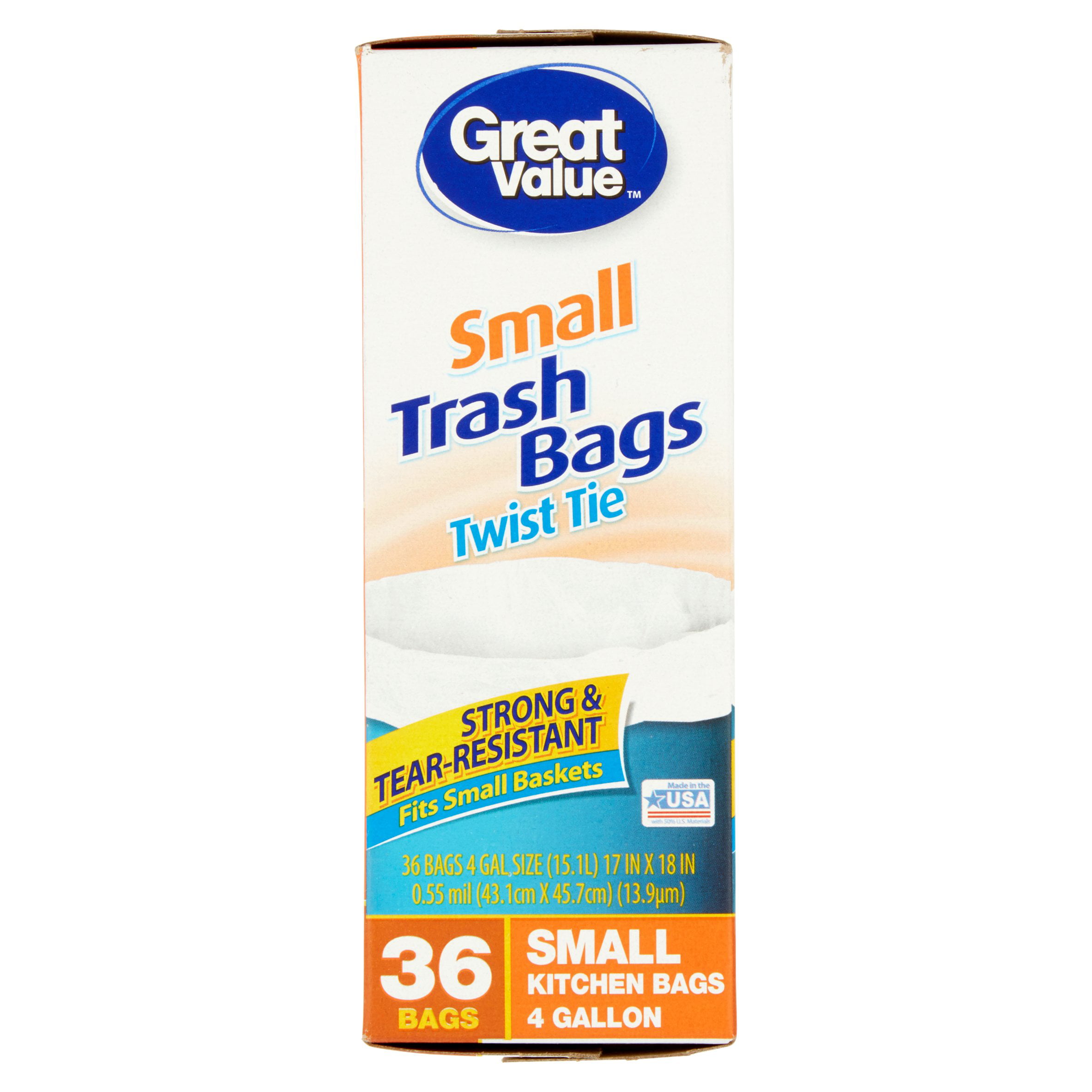 Glad Small Twist-Tie Trash Bags, 60 ct - Fry's Food Stores