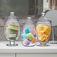 thumbnail image 3 of Tarros acrílicos Amazing Abby Keep Apothecary Jars (juego de 3 piezas), 3 of 6