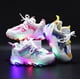 thumbnail image 2 of Zapatillas de deporte brillantes para niños con zapatos ligeros para niños, zapatillas de deporte luminosas para niños y niñas, zapatos para niños con luz LED, color de imagen, 30, plantilla 18,2 cm Sincero Electrónica, 2 of 4