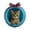 D, variant on Qiweii Premium 2D Acrylic forest Animal Pendant, Backpack Car Decorative Charm, Delicate Handmade Ornament