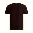 thumbnail image 2 of Camiseta informal de algodón puro con cuello redondo y estampado de letras para hombre, ideal para adultos, hombres, mujeres, adolescentes y jóvenes., 2 of 6