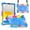 Camouflage Blue, variant on SaniMore for iPad 10th Generation 10.9" 2022 Kids Case, Multi-Functional Cover with Handle Shoulder Strap & 360° Rotatable Kickstand Pencil Holder Shockproof Protective Shell, Camouflage Blue